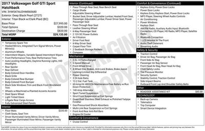 2017 Volkswagen Golf GTI Autobahn 4-Door