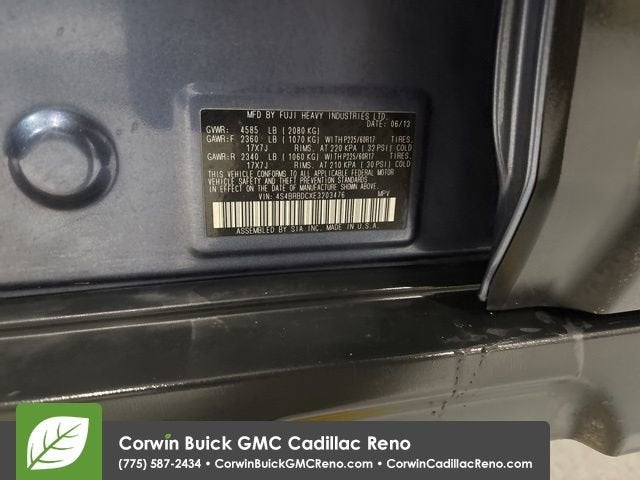 2014 Subaru Outback 2.5i Premium