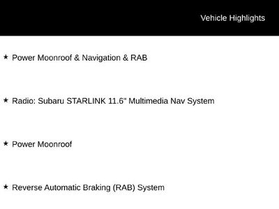 2022 Subaru Outback Onyx Edition XT