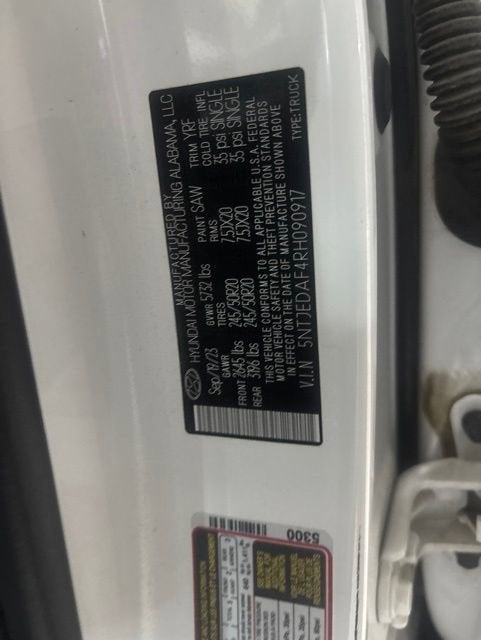 2024 Hyundai Santa Cruz Limited