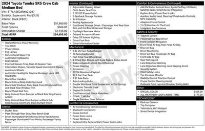 2024 Toyota Tundra 4WD SR5