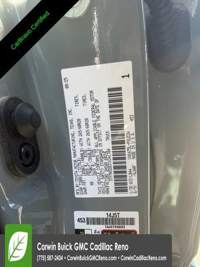 2026 Toyota Tundra 1794 Edition CrewMax 5.5' Bed