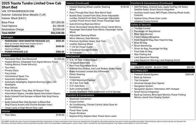 2025 Toyota Tundra Limited