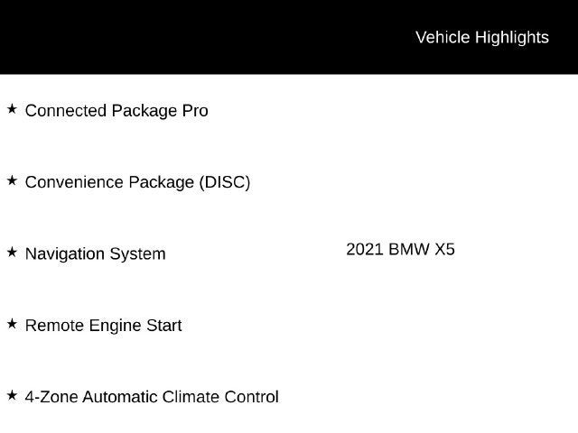 2021 BMW X5 xDrive40i
