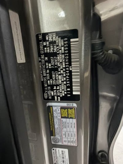 2017 Kia Sorento 2.4L LX