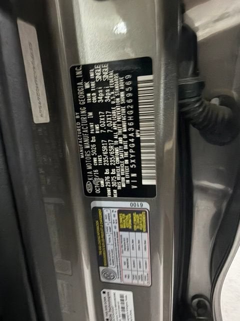 2017 Kia Sorento 2.4L LX
