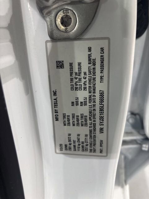 2020 Tesla Model 3 Long Range Dual Motor All-Wheel Drive