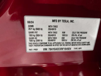 2024 Tesla Model Y Long Range