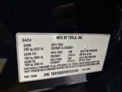 2024 Tesla Model Y Performance