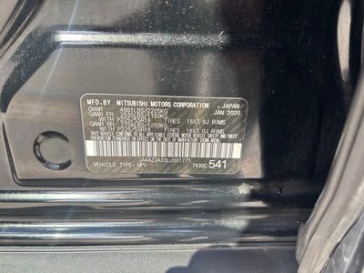2020 Mitsubishi Outlander LE 2.4 S-AWC