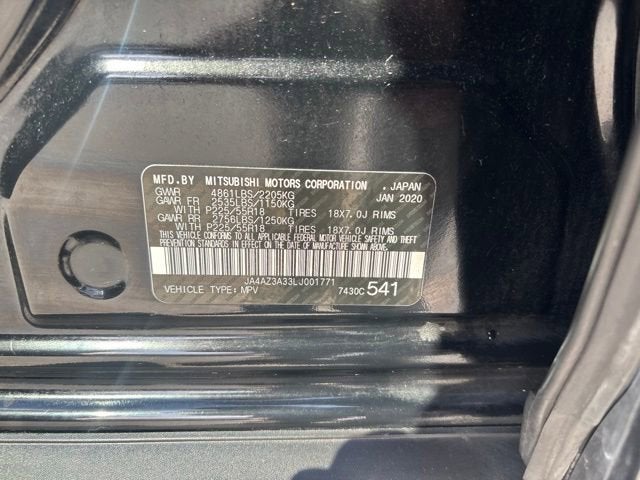 2020 Mitsubishi Outlander LE 2.4 S-AWC