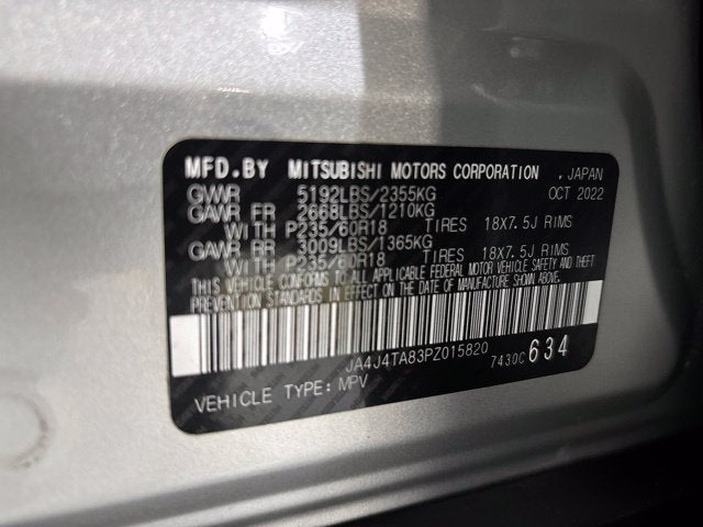 2023 Mitsubishi Outlander ES 2.5 S-AWC