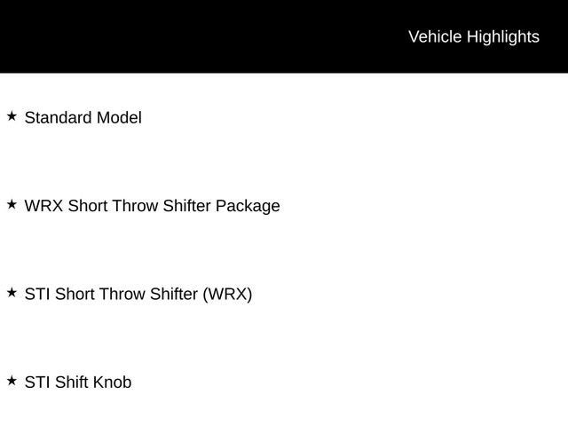 2022 Subaru WRX BASE