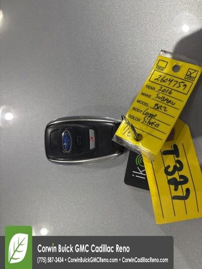 2016 Subaru BRZ Limited