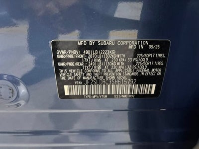 2025 Subaru Forester Premium