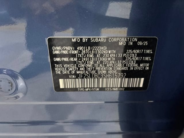 2025 Subaru Forester Premium