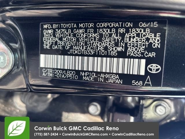 2015 Toyota Prius c Four