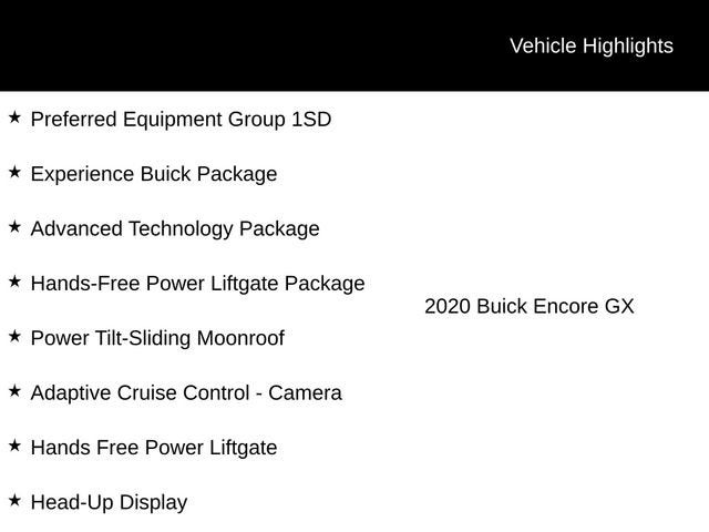 2020 Buick Encore GX Select