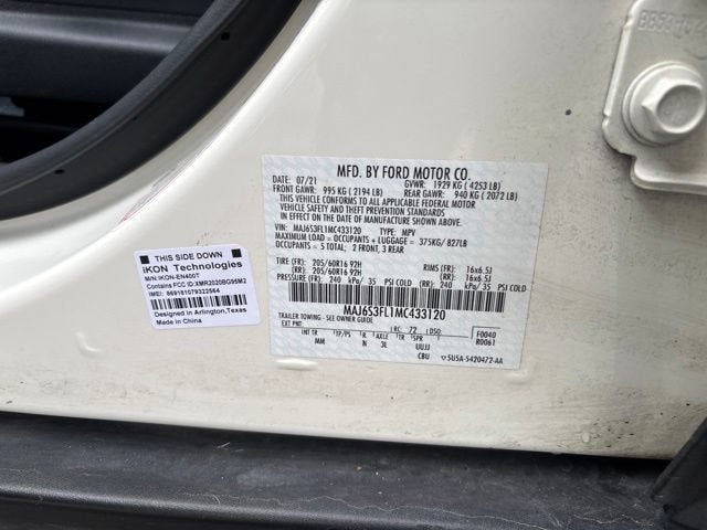 2021 Ford EcoSport S