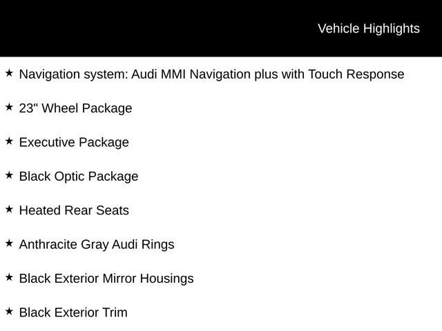 2025 Audi SQ8 Premium Plus 4.0 TFSI quattro
