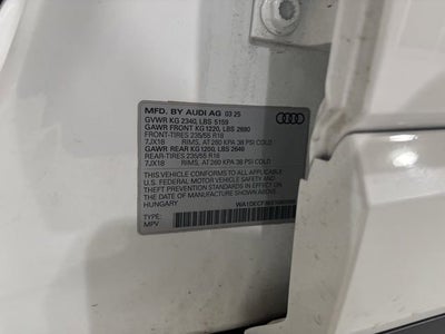 2025 Audi Q3 S line Premium