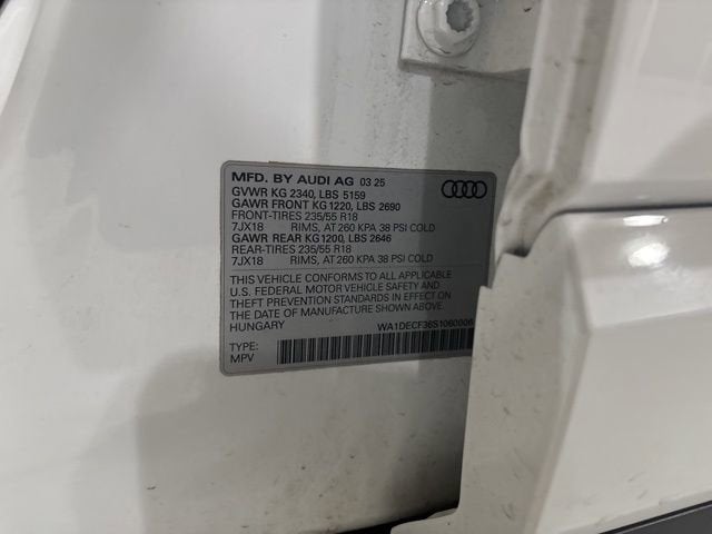 2025 Audi Q3 S line Premium