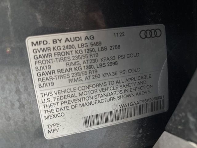 2023 Audi Q5 Premium 45 TFSI S line quattro