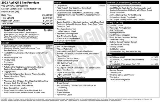 2023 Audi Q5 Premium 45 TFSI S line quattro