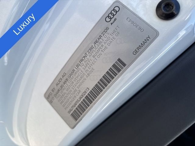 2018 Audi A5 2.0T Premium