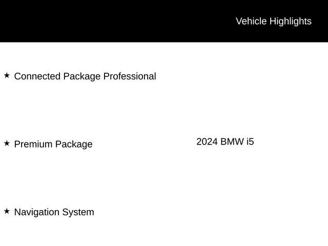 2024 BMW i5 eDrive40