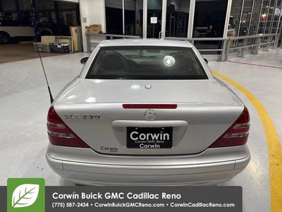 2002 Mercedes-Benz SLK 2.3L Kompressor