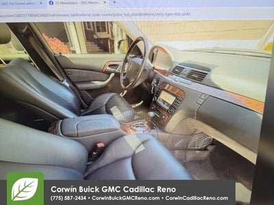 2003 Mercedes-Benz S-Class 5.0L