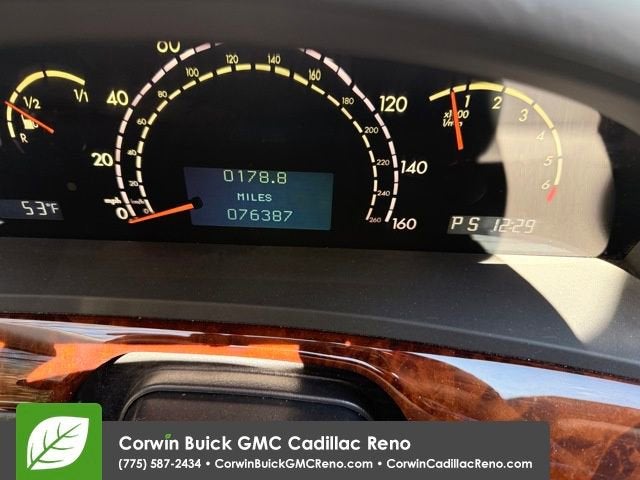 2003 Mercedes-Benz S-Class 5.0L