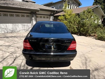 2003 Mercedes-Benz S-Class 5.0L