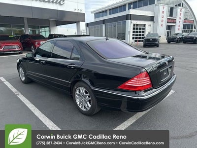 2003 Mercedes-Benz S-Class 5.0L