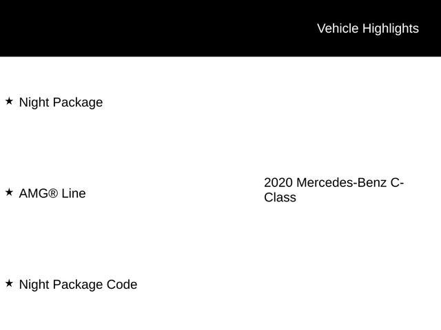 2020 Mercedes-Benz C 300 C 300