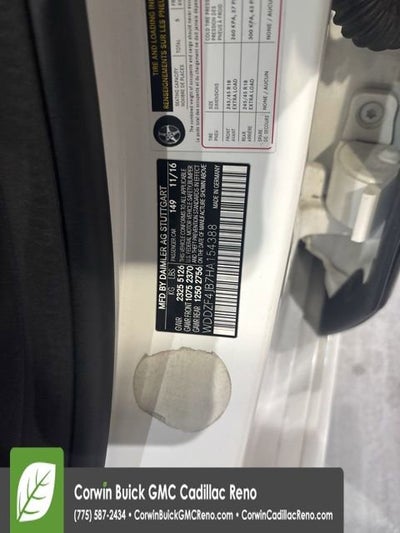 2017 Mercedes-Benz E 300 E 300 Luxury