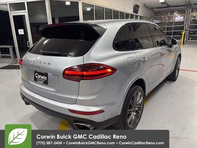2018 Porsche Cayenne Platinum Edition