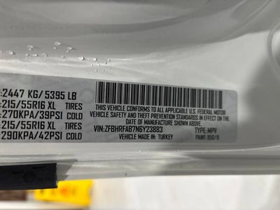 2022 RAM ProMaster City Cargo Van Tradesman